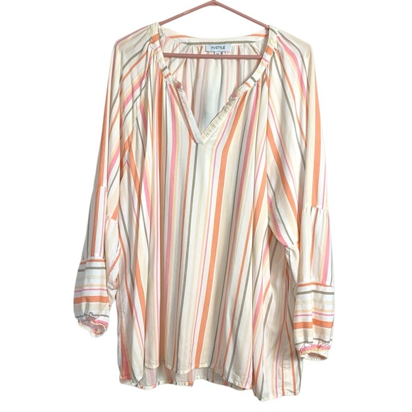 My Style Lightweight Summer Tunic, 100% Rayon - Picture 1 of 8